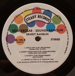 Ernest Ranglin - Boss Reggae - Sounds Ranglin