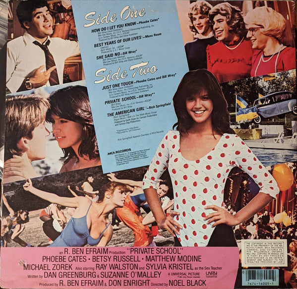 Various - Private School - Music From The Original Motion Picture Soundtrack