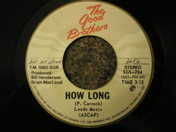 Good Brothers (2), The - How Long - 1980