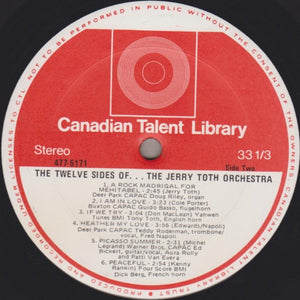 Jerry Toth - The Twelve Sides Of Jerry Toth - 1973