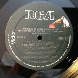 Various - Dirty Dancing (Original Soundtrack From The Vestron Motion Picture) - 1987