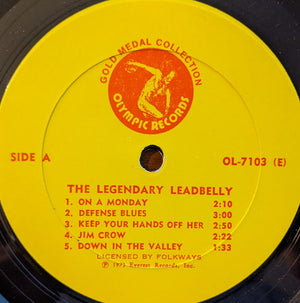 Leadbelly - The Legendary Leadbelly - 1973