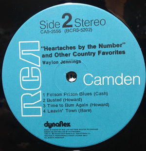 Waylon Jennings - Heartaches By The Number And Other Country Favorites - 1972
