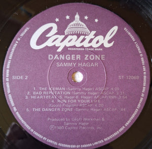 Sammy Hagar - Danger Zone - 1980