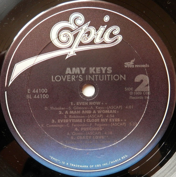 Amy Keys - Lover's Intuition