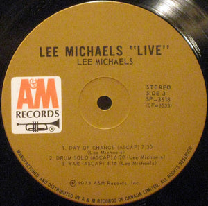 Lee Michaels - Live - 1973