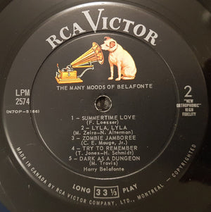 Harry Belafonte - The Many Moods Of Belafonte