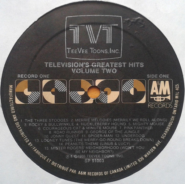 Various - Television's Greatest Hits, Volume II - (65 More TV Themes From The 50's & 60's)