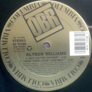 Alyson Williams - Not On The Outside