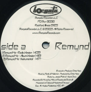 Remynd - Remynd Me Vinyl Record