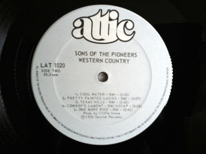 Sons Of The Pioneers, The - Western Country - 1976