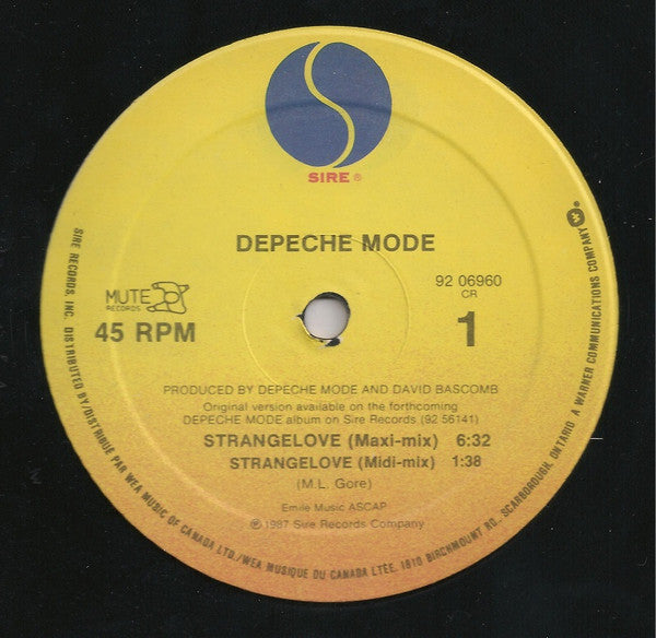Depeche Mode - Strangelove