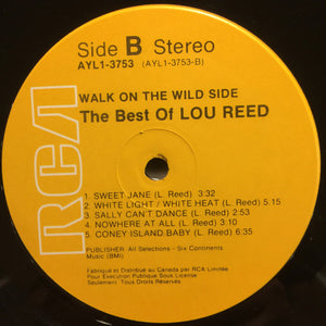 Lou Reed - Walk On The Wild Side - The Best Of Lou Reed - 1980