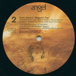 Scott Joplin, Southland Stingers, The With Ralph Grierson, George Sponhaltz - Magnetic Rag - 1974