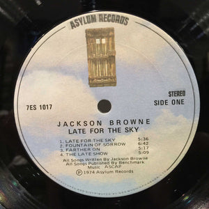 Jackson Browne - Late For The Sky - 1974