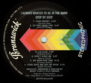 Step By Step - I Always Wanted To Be In The Band - 2015