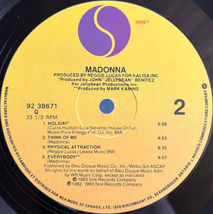 Madonna - Madonna - 1983