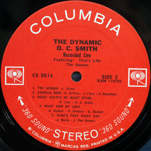 OC Smith - The Dynamic O. C. Smith - Recorded Live - 1967