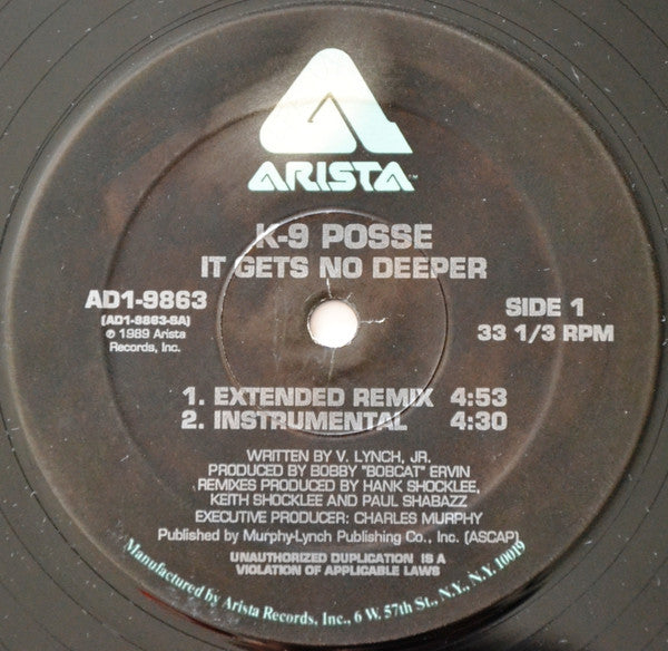 K-9 Posse - It Gets No Deeper