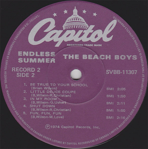 Beach Boys, The - Endless Summer - 1980