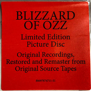 Ozzy Osbourne - Blizzard Of Ozz