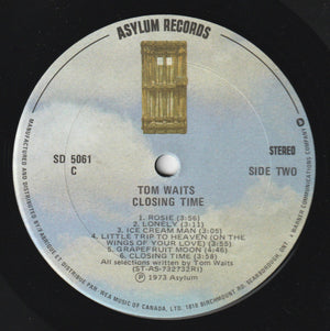 Tom Waits - Closing Time - 1975
