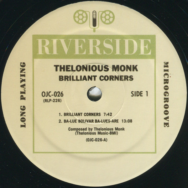 Thelonious Monk - Brilliant Corners Vinyl Record