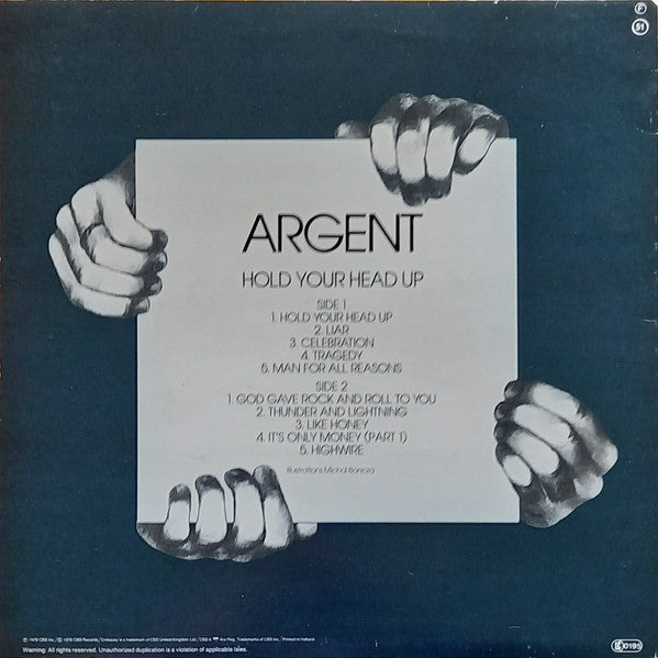 Argent - Hold Your Head Up - 1978