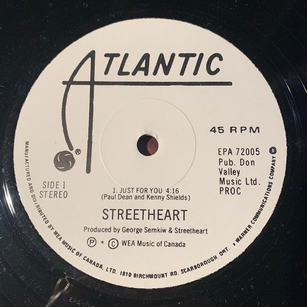 Streetheart - The Twelve Incher !!!
