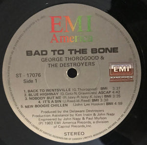 George Thorogood & The Destroyers - Bad To The Bone - 1982