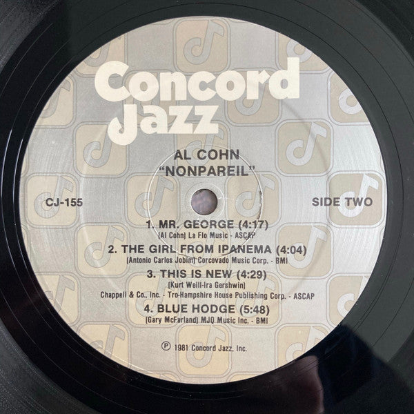 Al Cohn - Nonpareil