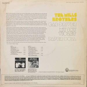 Mills Brothers, The - Cab Driver, Paper Doll, My Shy Violet - 1969