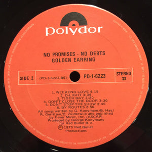Golden Earring - No Promises - No Debts