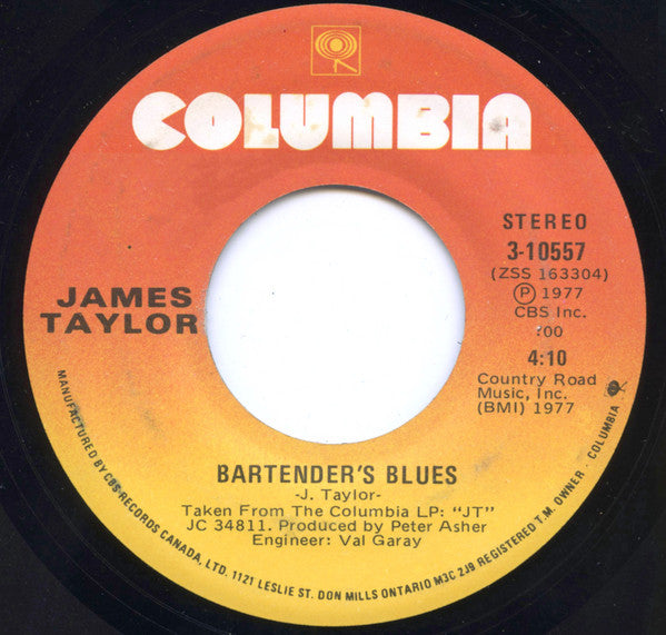 James Taylor - Handy Man - 1977