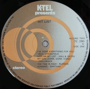 Various - The Hit List - 1982