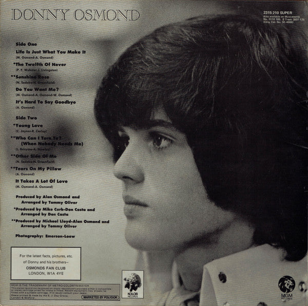 Donny Osmond - Alone Together