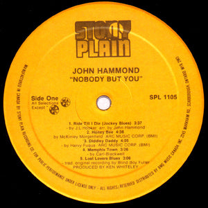John Paul Hammond - Nobody But You - 1987