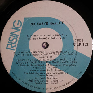 Rory Dodd, Cal Dodd, Lisa Hartt, Cliff Jones (8), Irish Rovers, The - Rockabye Hamlet - 1976