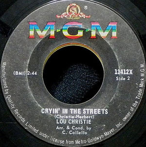 Lou Christie - Lightnin' Strikes 1965 - Quarantunes