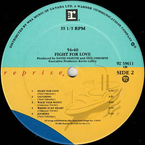 54-40 - Fight For Love - 1989