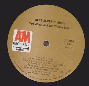 Herb Alpert & The Tijuana Brass - Herb Alpert's Ninth - 1967