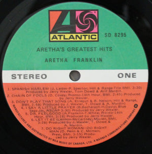 Aretha Franklin - Aretha's Greatest Hits - 1971