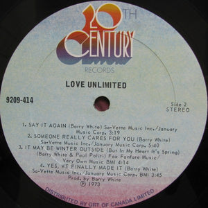 Love Unlimited - Under The Influence Of... Love Unlimited - 1973