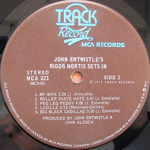 John Entwistle - Rigor Mortis Sets In