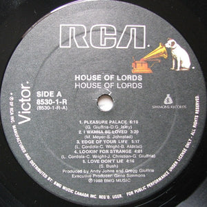 House Of Lords - House Of Lords - 1988