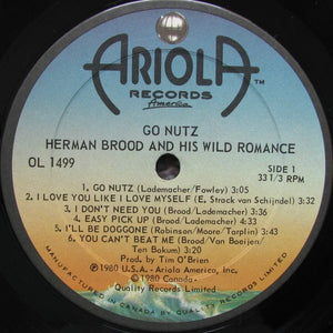 Herman Brood & His Wild Romance - Go Nutz