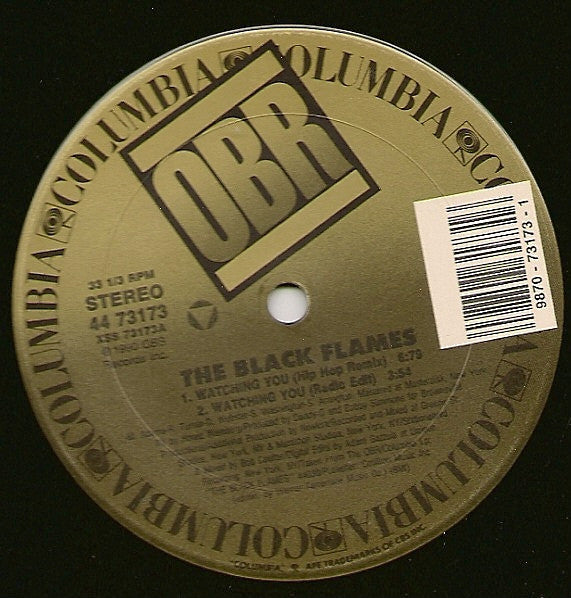 Black Flames, The - Watching You - 1990