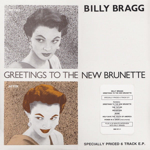 Billy Bragg - Greetings To The New Brunette - 1986