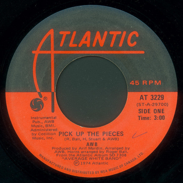 Average White Band - Pick Up The Pieces - 1974
