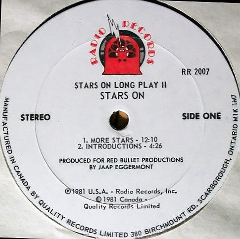 Stars On 45 - Stars On Long Play II